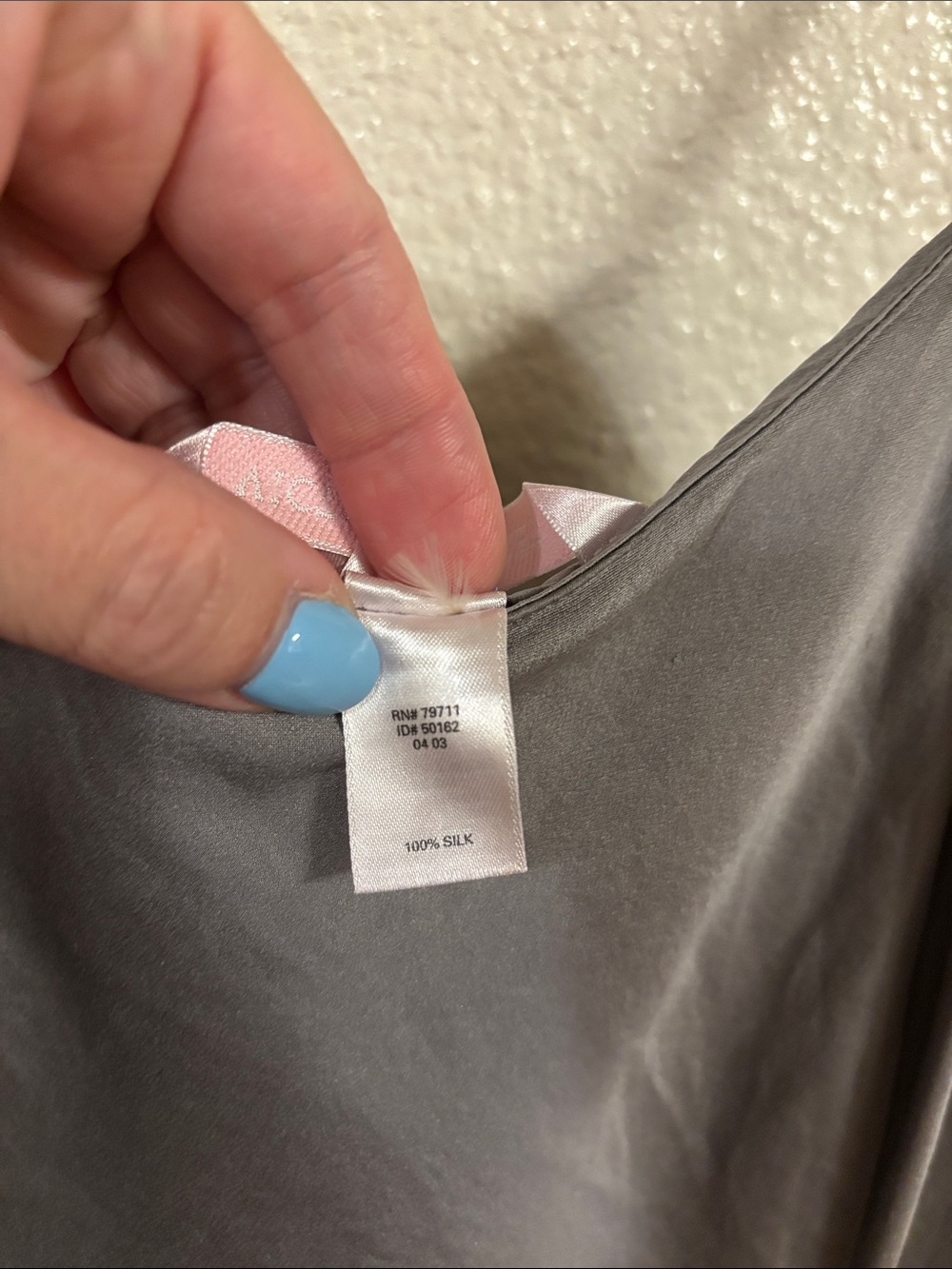 VINTAGE Victoria Secret 100% Silk Slip Dress - Picture 5 of 6